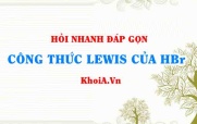 Công thức LEWIS của HBr - Hỏi đáp Hóa 10